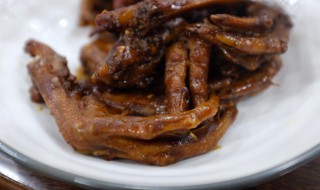 卤鸭爪怎么做 卤鸭爪的做法
