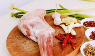 羊前小腿怎么做 羊前小腿做法