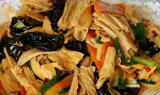 腐竹肉片如何做 腐竹肉片的做法