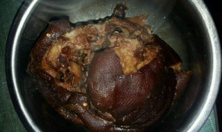 电高压锅如何做肘子 做这个的步骤有哪些呢