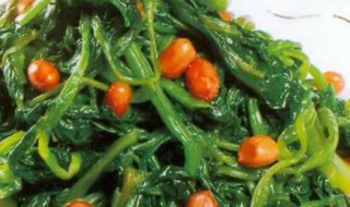 菠菜花生米如何做 做菠菜花生米的方法