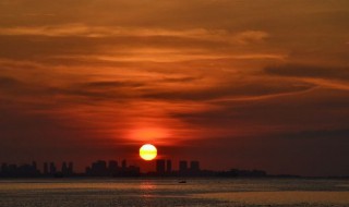 夕阳晚霞唯美句子 落日与晚霞的唯美短句