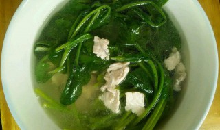 菠菜汤要怎么做 菠菜汤要如何做