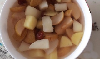 做冰糖酸梨汁教程 冰糖酸梨做法