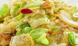 炝拌手撕包菜如何做 做包菜的步骤
