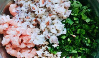 虾馅的制作方法 虾馅的制作方法介绍