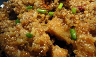 如何做粉蒸肉不粘 你吃过粉蒸肉吗