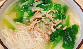 蔬菜肉丝面如何做 如何做一碗美味的蔬菜肉丝面