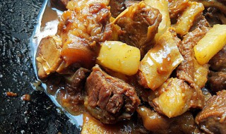 牛腩最正宗的做法窍门 红烧牛腩做法