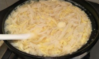 腐竹蛋花糖水如何做 腐竹蛋花糖水的做法