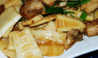 冬笋炒烧肉教程 冬笋炒烧肉的做法