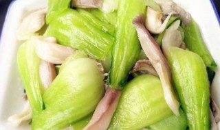炒凤尾蘑怎么做 炒凤尾蘑的做法