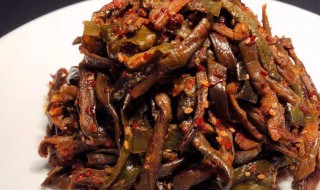 炒茄子干窍门 炒茄子干做法窍门介绍