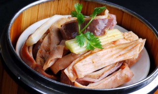 清蒸猪肚方法 清蒸猪肚的做法教程