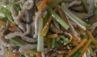 软炒肉丝怎么做 炒肉丝的步骤