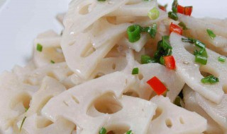 素藕怎么炒 好吃又简单的素炒莲藕做法介绍