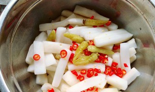 萝卜怎么腌制 萝卜腌制方法