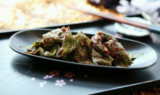 紫苏叶的腌制方法 如何腌制紫苏叶