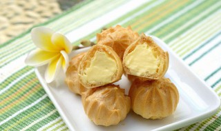 泡芙制作方法 如何自己做泡芙