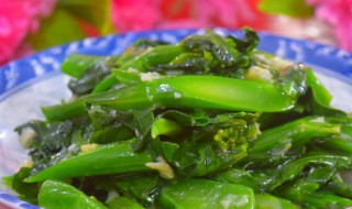 芥兰怎么做 炒芥兰的做法