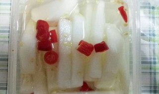 做酸脆萝卜教程 酸爽脆萝卜做法