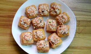 茴香豆腐酿如何做 你吃过豆腐酿吗