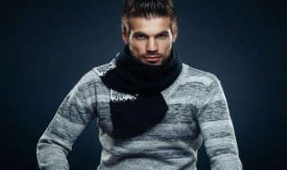 简单戴围巾方法 怎么戴围巾