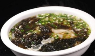 银鱼紫菜汤如何做 银鱼紫菜汤的做法