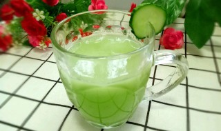 菠萝黄瓜汁如何做 菠萝黄瓜汁做法