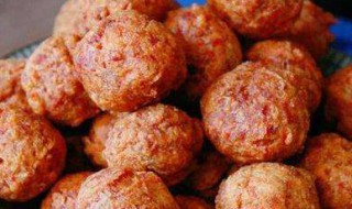 生肉怎么做丸子 肉丸子的做法