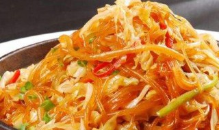 圆白菜炒粉丝怎么做 做圆白菜炒粉丝的方法