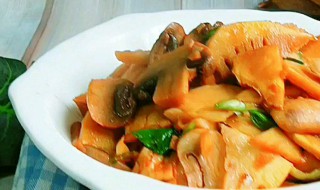 油焖冬笋的家常做法 油焖冬笋的方法步骤