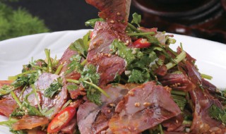 牛肉凉拌怎么做 牛肉凉拌的做法