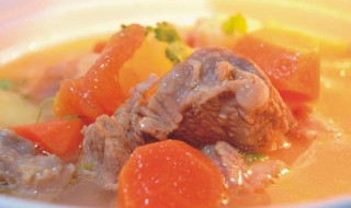 做牛腩汤的方法 牛腩汤怎么做