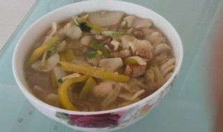 山药汤面如何做 山药汤面怎样做