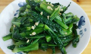 蒜炒油麻如何做 蒜炒油麻的做法分享