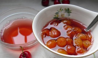 樱桃糖水如何做 樱桃糖水怎么做