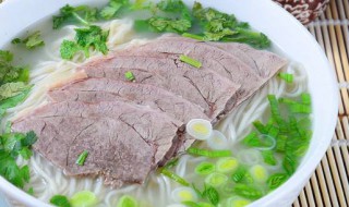羊肉面该怎么做 如何做羊肉面
