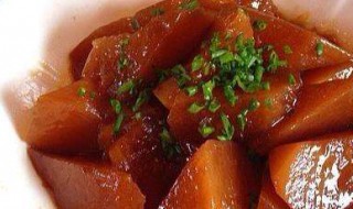 红焖萝卜怎么做 做焖萝卜的窍门