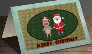 圣诞贺卡怎么做 做一个手工小天才