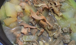 冬瓜鸡枞菌炖羊肉的做法 冬瓜鸡枞菌炖羊肉的做法是什么