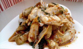 如何炒出好吃的葱香竹蛏 葱香竹蛏的做法