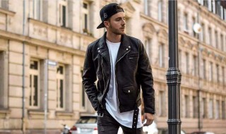 男生皮衣怎么搭配? 来学习一下吧