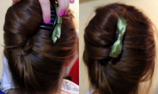 怎样盘发 盘发教程