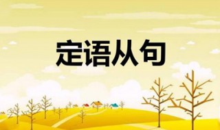 where引导的定语从句 你知道怎么写吗