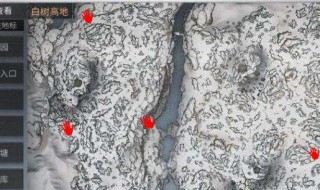 明日之后白树高地的宝箱在哪里 白树高地探索宝箱分布位置