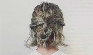 中短发怎么扎好看 试试这3款设计