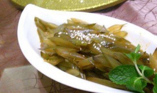 海白菜的做法 怎么做海白菜