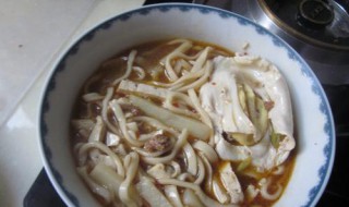 家常混汤面条窍门 家常混汤面条做法窍门