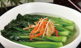 盐水浸菜心做法窍门 盐水浸菜心怎么做好吃
